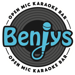 Benjys open mic karaoke bar logo